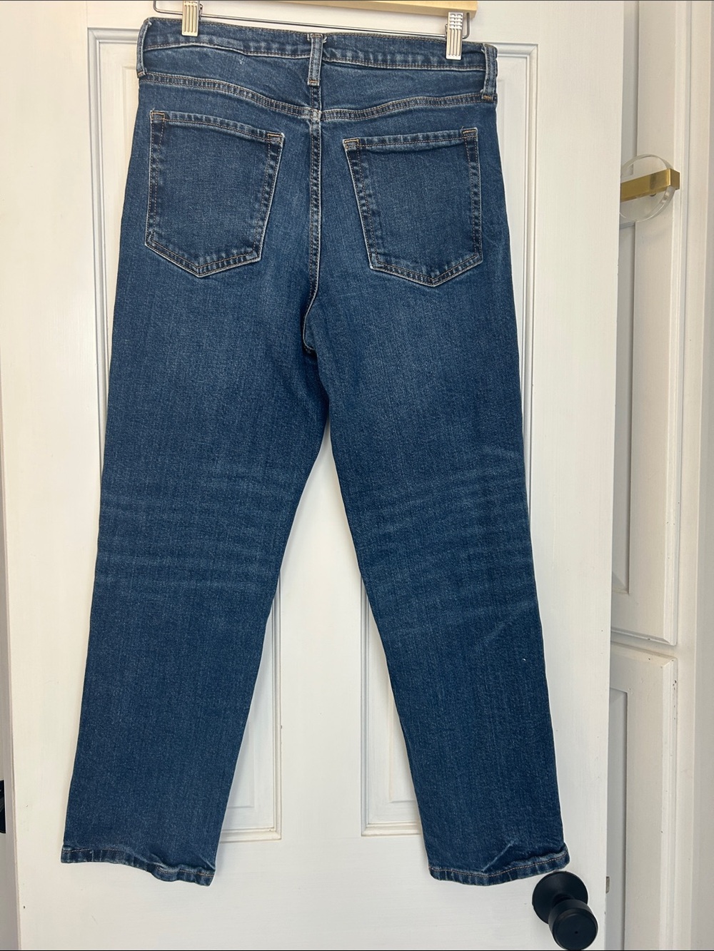 Banana Republic Light Blue High-Rise Straight Jeans
